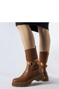 Heel boots model 206486