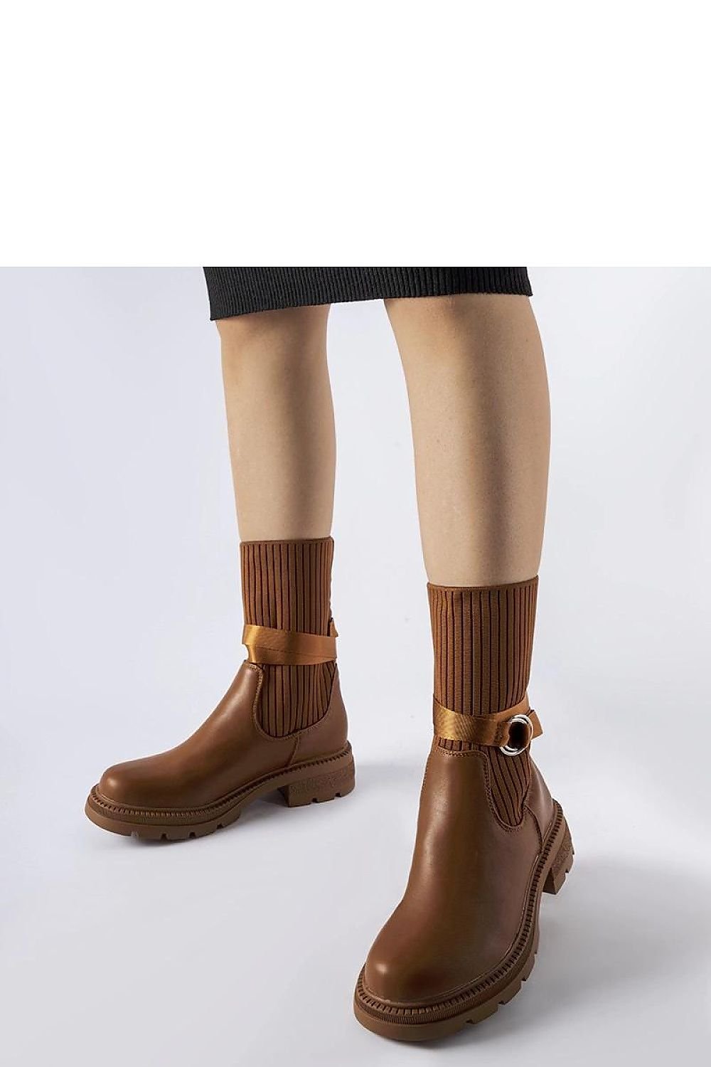 Heel boots model 206486