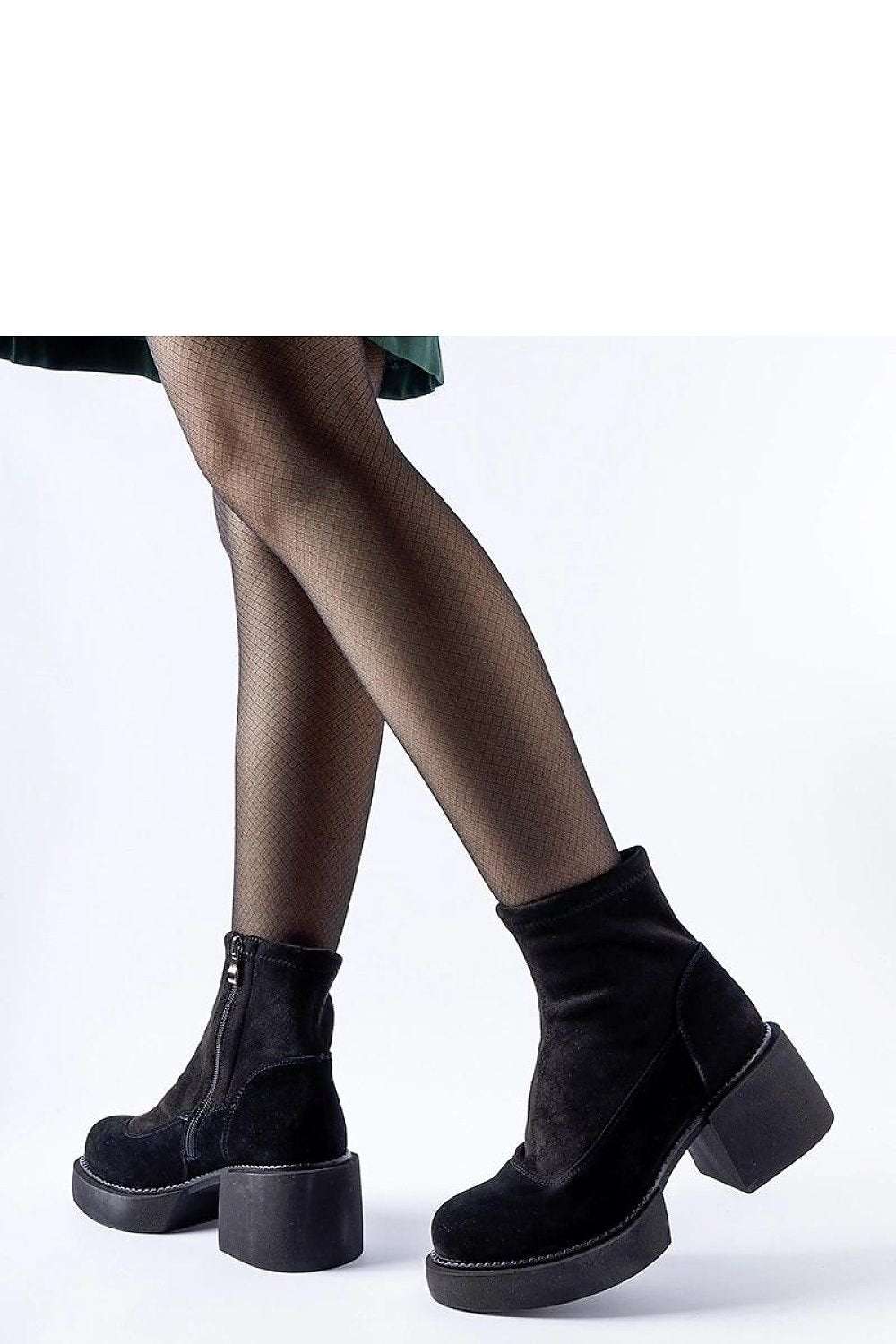 Heel boots model 206495