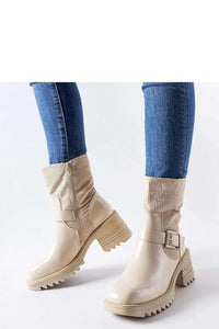 Heel boots model 206526