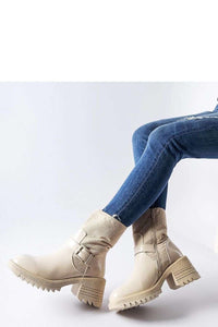 Heel boots model 206526