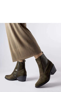 Heel boots model 206555