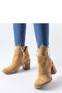 Heel boots model 206573