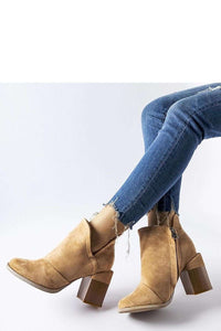 Heel boots model 206573