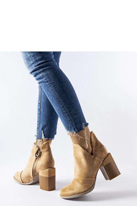 Heel boots model 206573