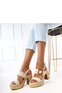 Heel sandals model 215594 PRIMO 