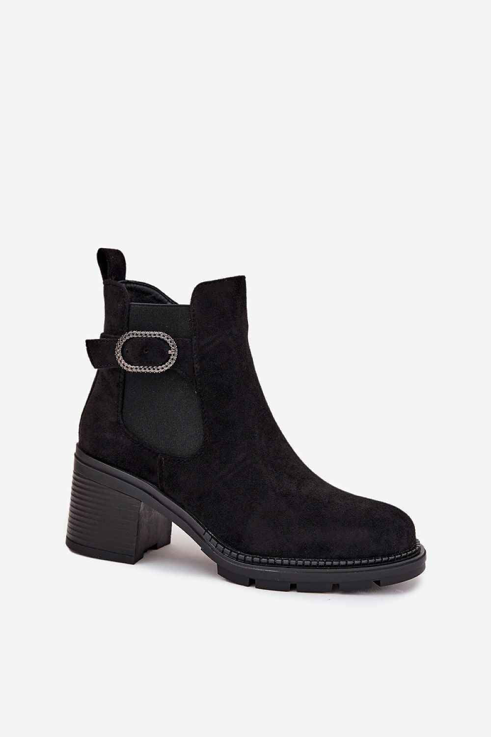 Heel boots model 216653
