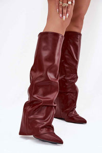 Heel boots model 216990