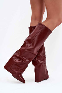 Heel boots model 216990