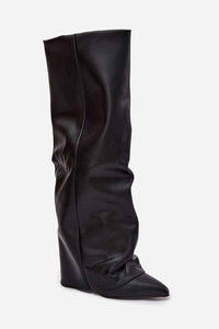 Heel boots model 216991