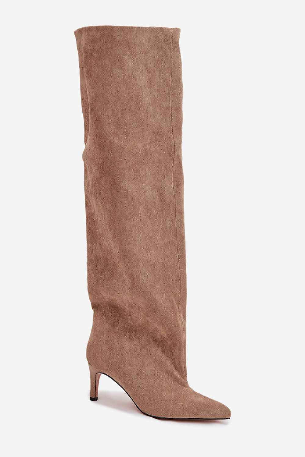 Heel boots model 216997