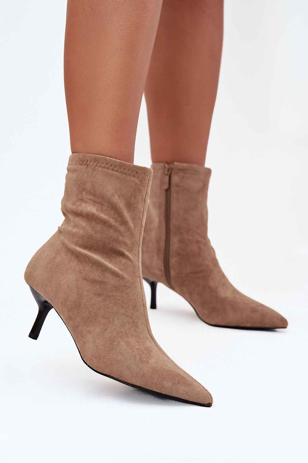 Heel boots model 217170