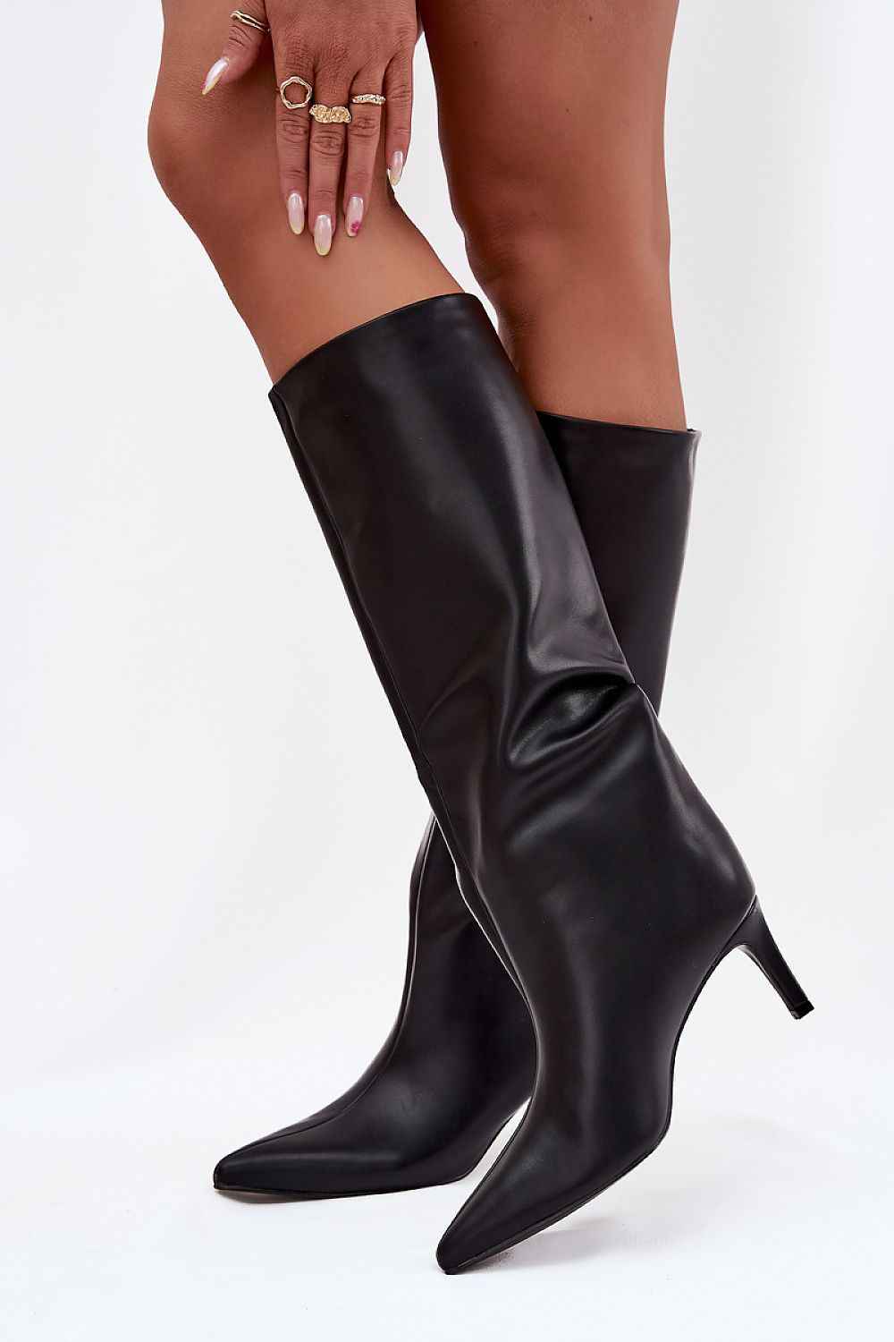 Heel boots model 217220