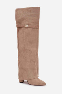 Heel boots model 217225