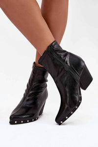 Heel boots model 217499