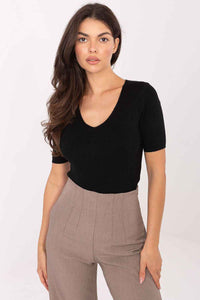 Short sleeve sweater model 217601