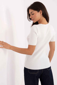 Short sleeve sweater model 217603