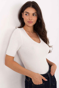 Short sleeve sweater model 217603