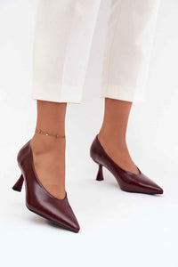 Heel pumps model 217850