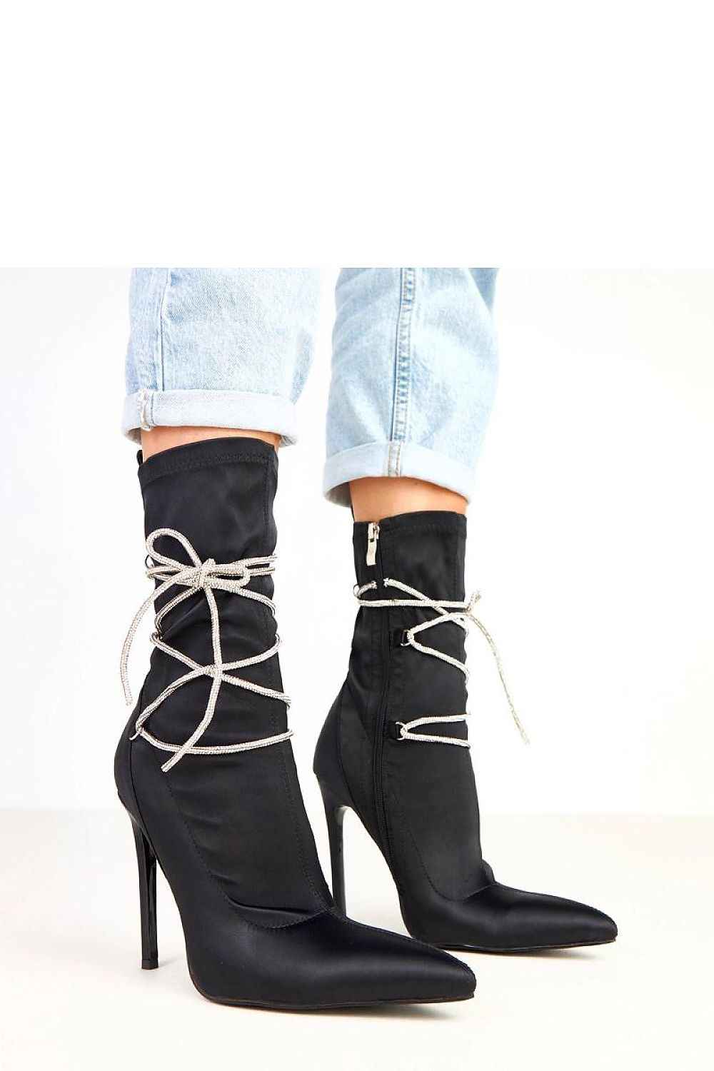 Heel boots model 217945