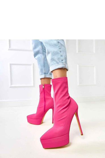 Heel boots model 217958