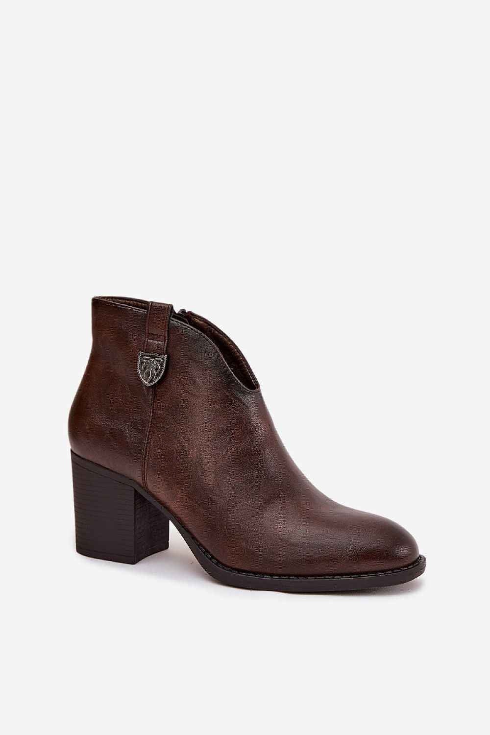 Heel boots model 218061