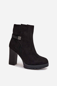 Heel boots model 218076