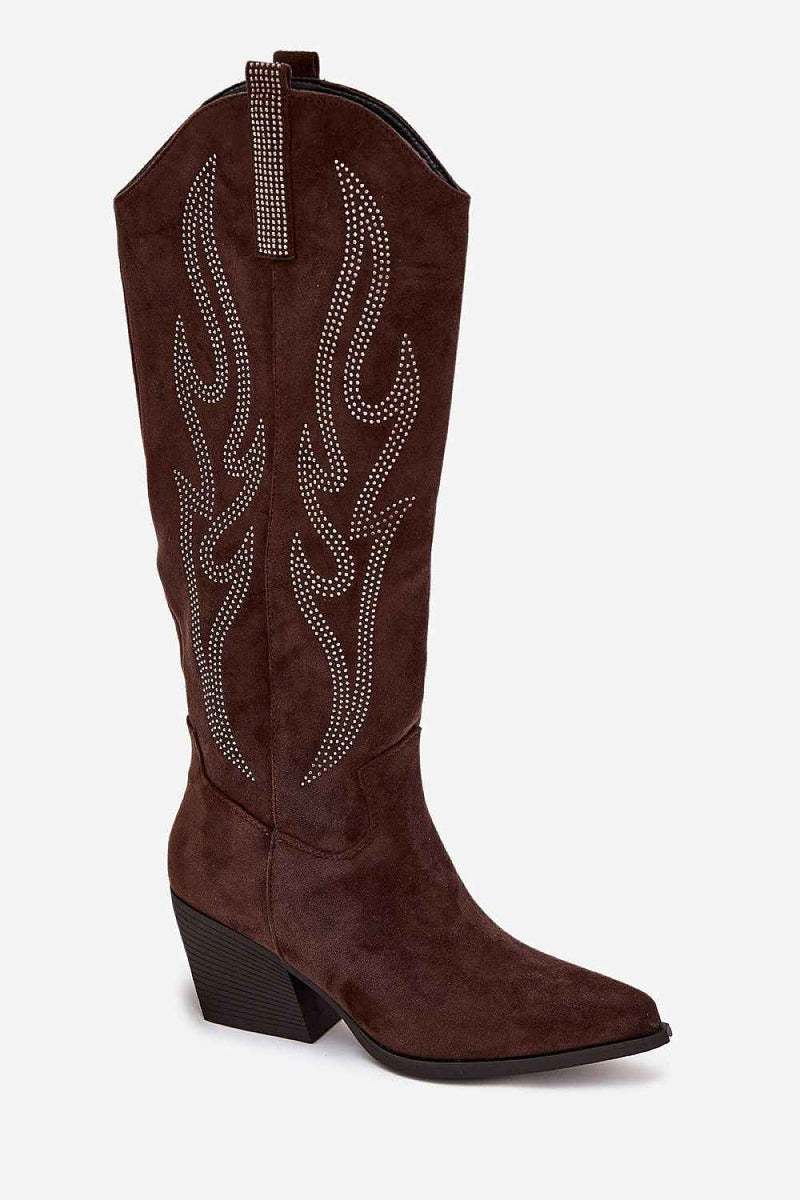 Heel boots model 218085