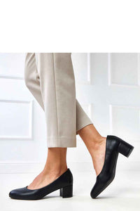 Block heel pumps model 218370