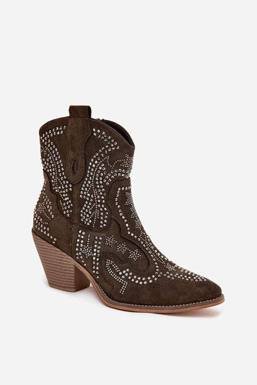 Heel boots model 218511