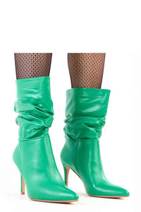Heel boots model 218548