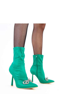 Heel boots model 218551