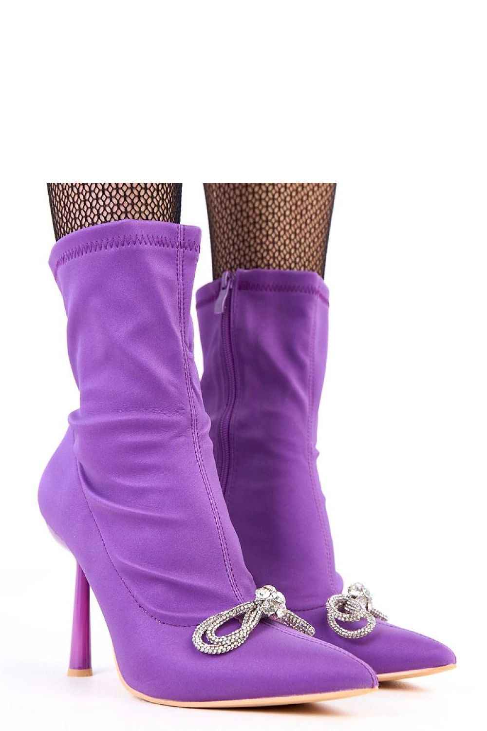 Heel boots model 218552