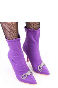 Heel boots model 218552