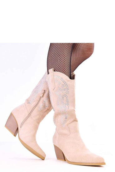 Heel boots model 218563