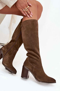 Heel boots model 218731