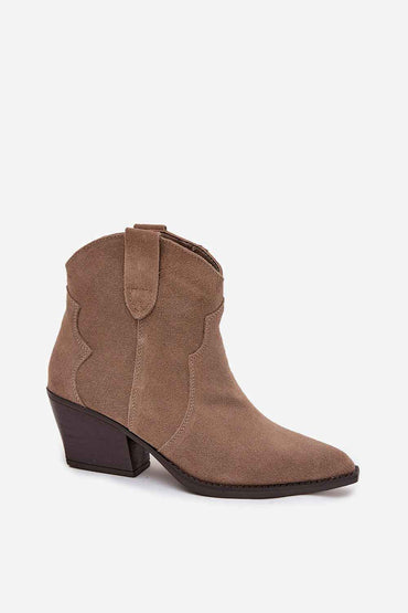 Heel boots model 219127