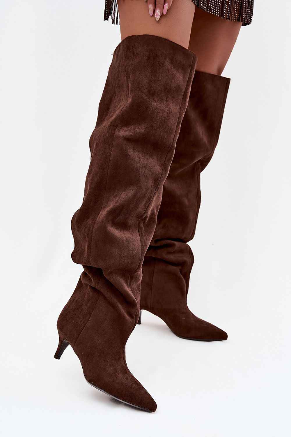 Heel boots model 219135