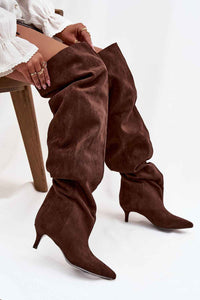 Heel boots model 219135