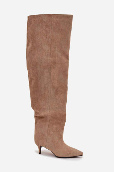 Heel boots model 219136