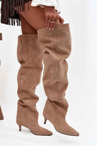 Heel boots model 219136