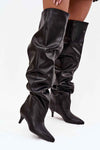 Heel boots model 219138