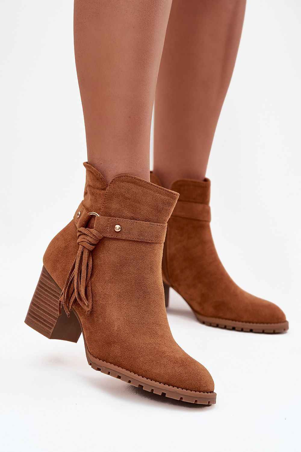 Heel boots model 219242