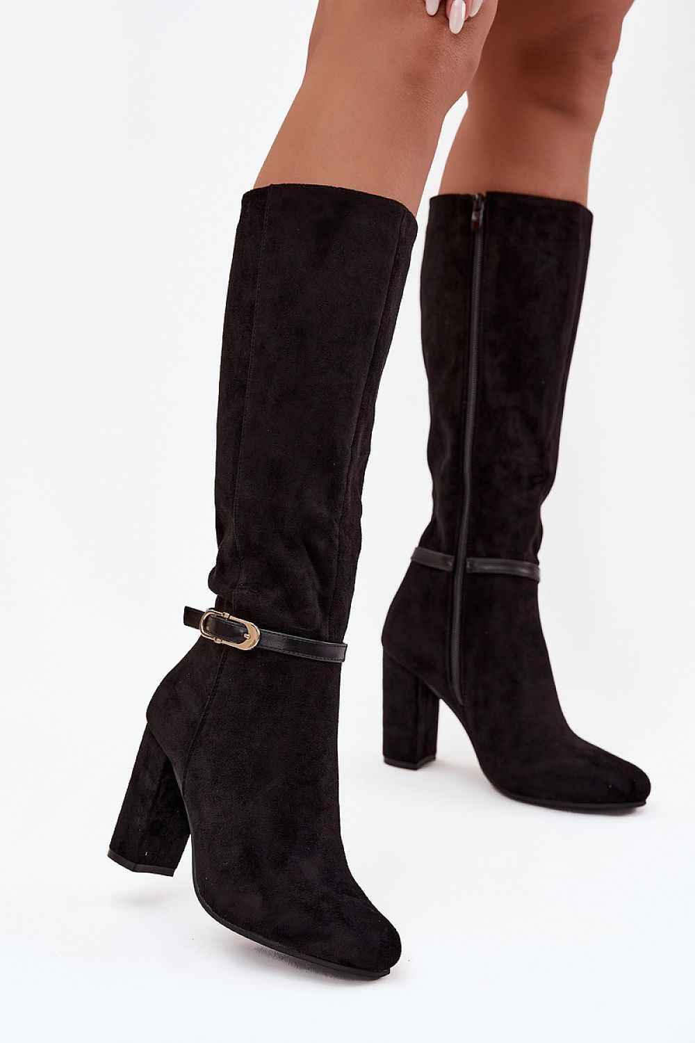 Heel boots model 219258