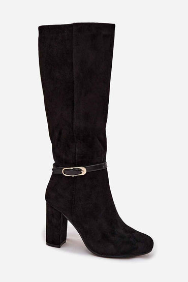 Heel boots model 219258