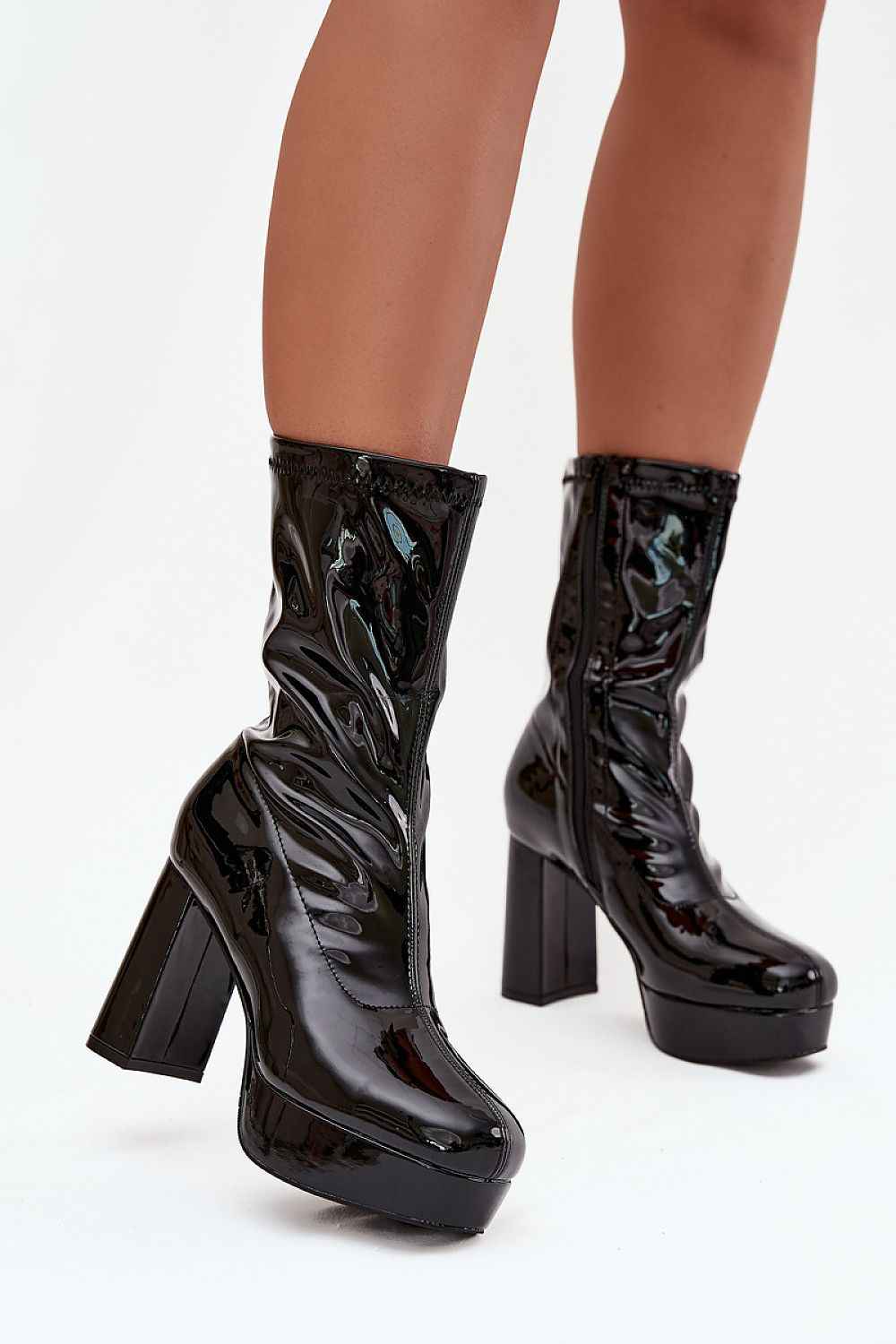 Heel boots model 219264