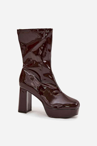 Heel boots model 219265