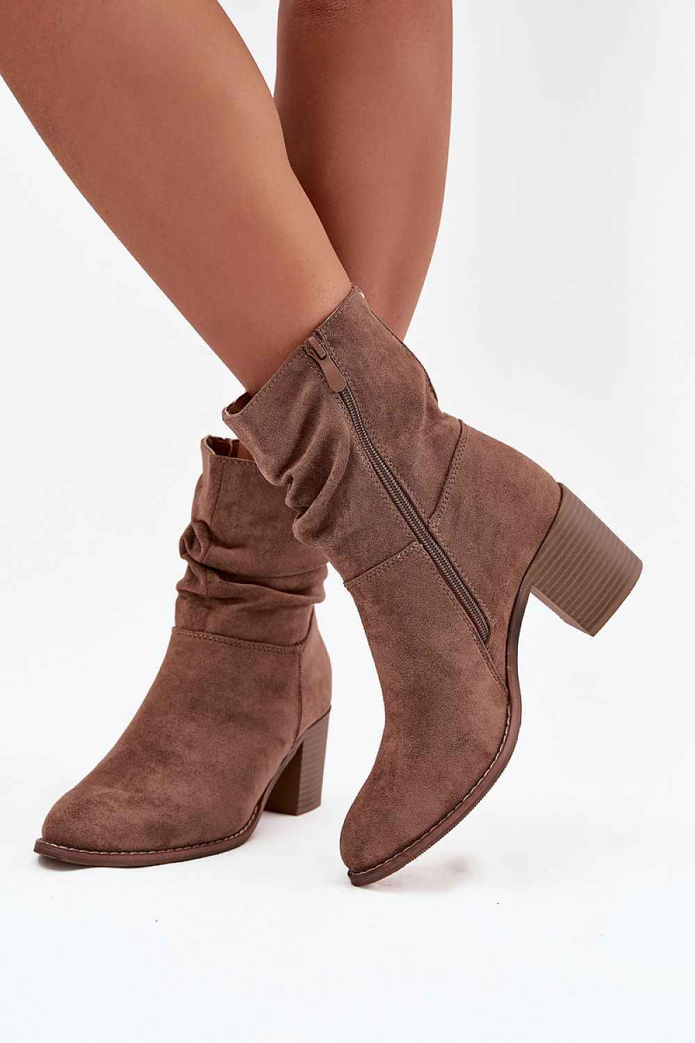 Heel boots model 219396