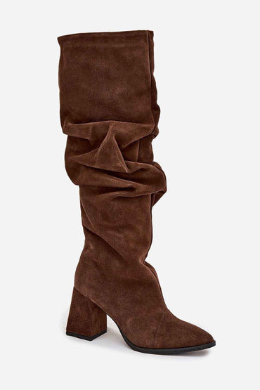 Heel boots model 219401