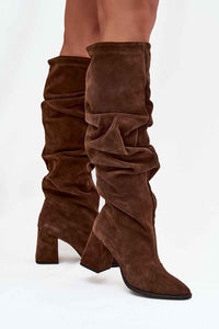 Heel boots model 219401